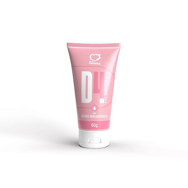Gel Lubrificante Umectante D4 com Ácido Hialurônico 100g - Sexy Fantasy