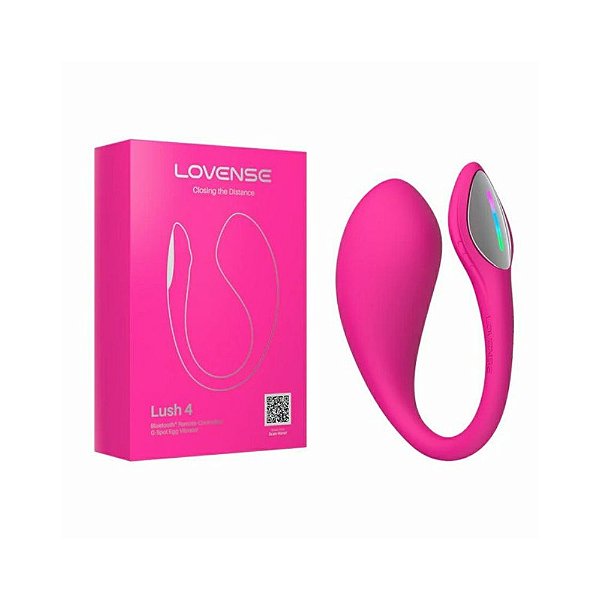 Vibrador Ponto G com App e Controle à Distância - Lovense Lush 4