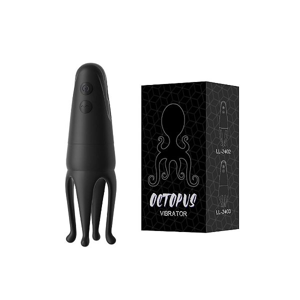 Masturbador Masculino Para Glande: 10 Modos de Vibração - Octopus