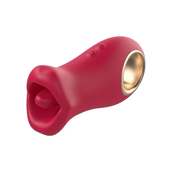 Vibrador Formato Boca Estimuladora: Prazer Oral - Aroa