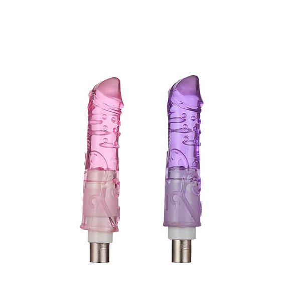 Penetrador Translúcido: Saliências para Prazer em Máquinas de Sexo