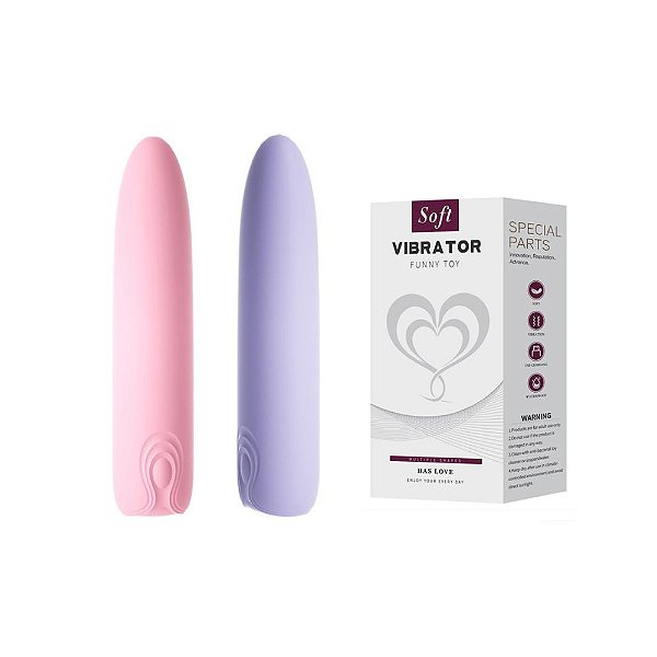 Mini Vibrador: Recarregável para Ponto G e Clitóris com 10 Vibrações