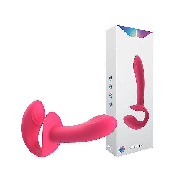 Penetrador Strapless: Plug Vaginal com 10 Modos e Controle Remoto