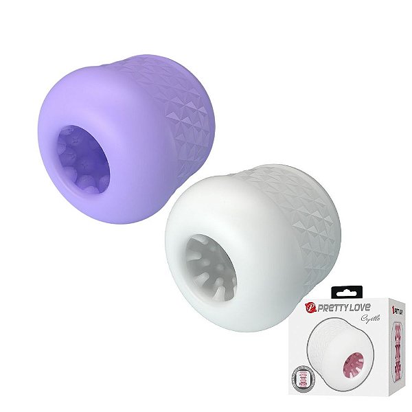Mini Masturbador Vazado: Formato de Egg - Pretty Love Crysthe