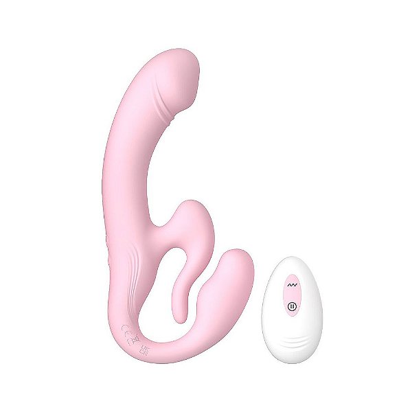 Vibrador Ponto G e Clitóris: Controle Remoto e 3 Pontas - Marcia Winyi