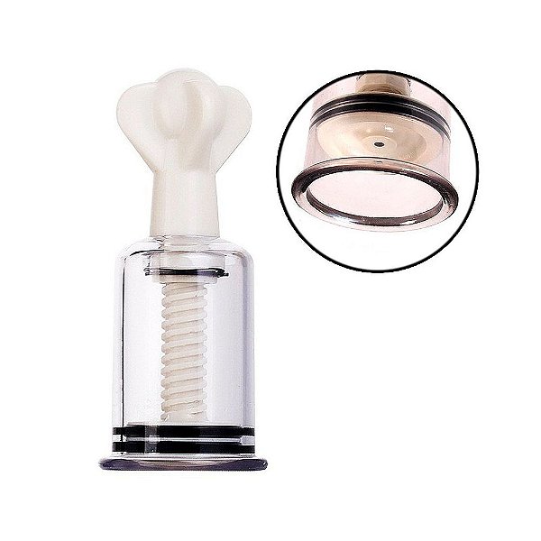 Estimulador de Mamilos com Sucção Em Acrílico 10,5 X 5,9 Cm