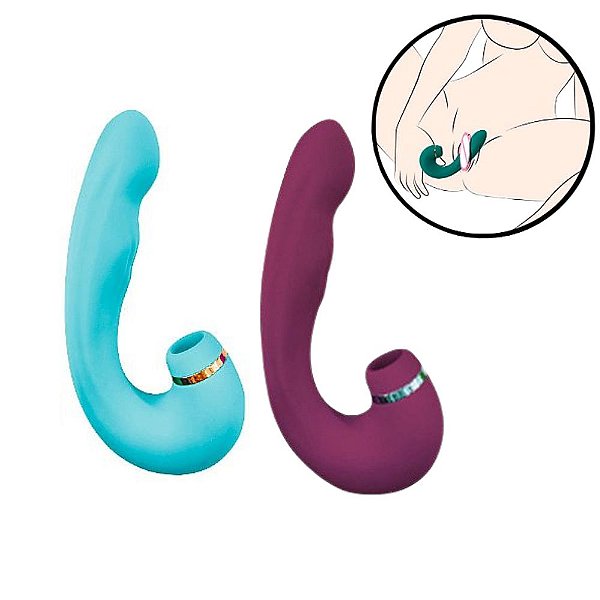 Vibrador Ponto G e Clitóris com Tapping - Air Pulse 2