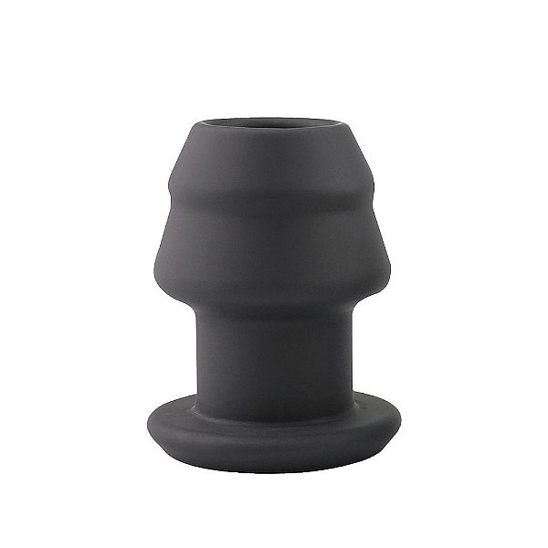 Plug Anal Vazado em Silicone 7,3 Cm- Fetish e Dominação