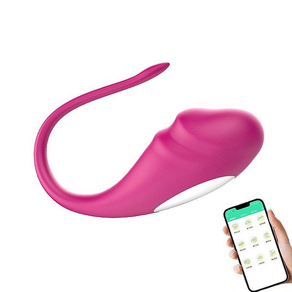 Bullet Vibrador Com App Longa Distância e 9 Modos - Shiva