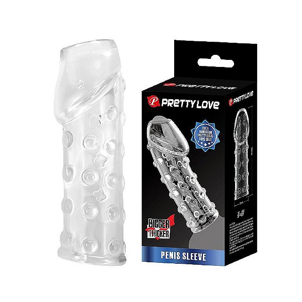 Capa Peniana Em Silicone Ultra Macia e Flexível - Pretty Love Griff