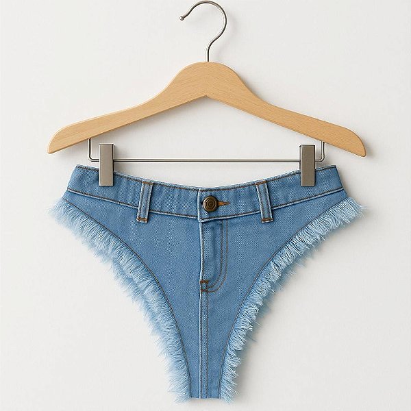 Micro Short Jeans Cavado - Estilo Sexy e Ousado