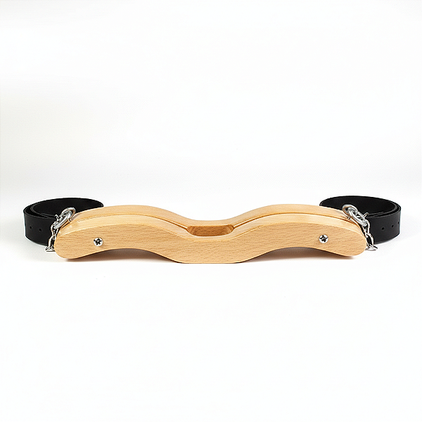 Algema com Barra Separadora em Madeira para Imobilização BDSM