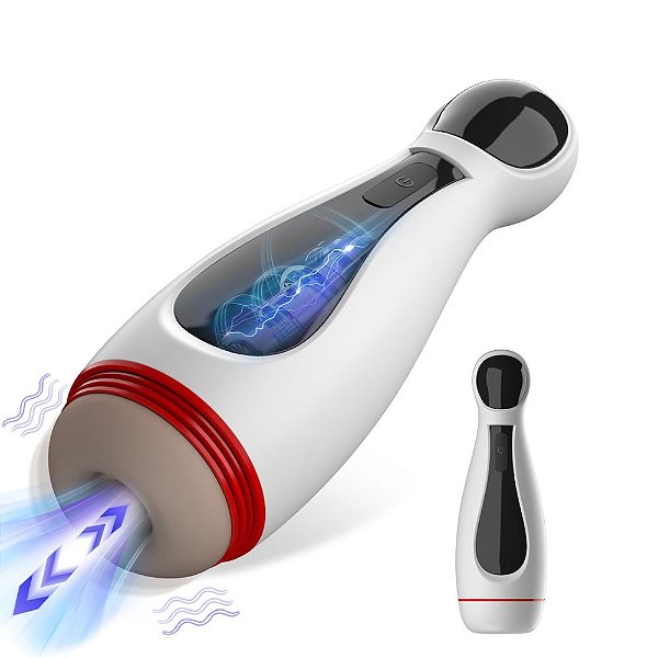 Masturbador Masculino Lanterna: 9 Modos de Sucção e Vibração - Rabada