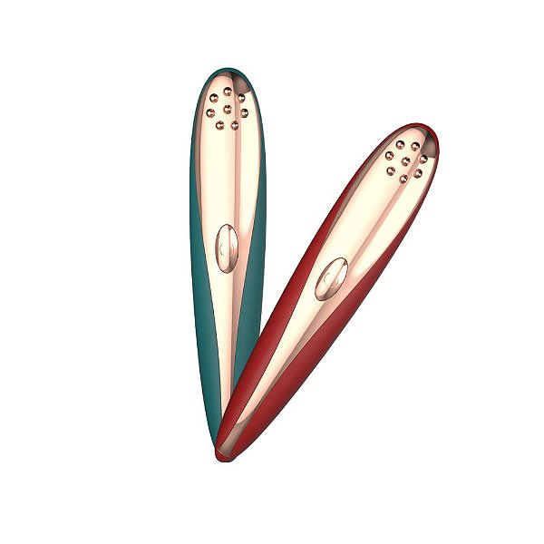 Vibrador Massageador Recarregável: Auto Aquecimento e 10 Vibrações