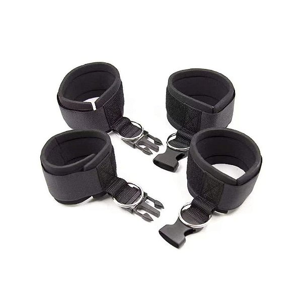 Kit de Restrição para Mãos e Pés – Explore Novos Níveis de Entrega