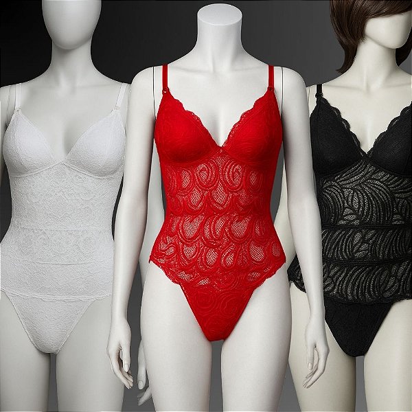 Body Bella Borges em Renda Premium: A Celebração da Silhueta Feminina