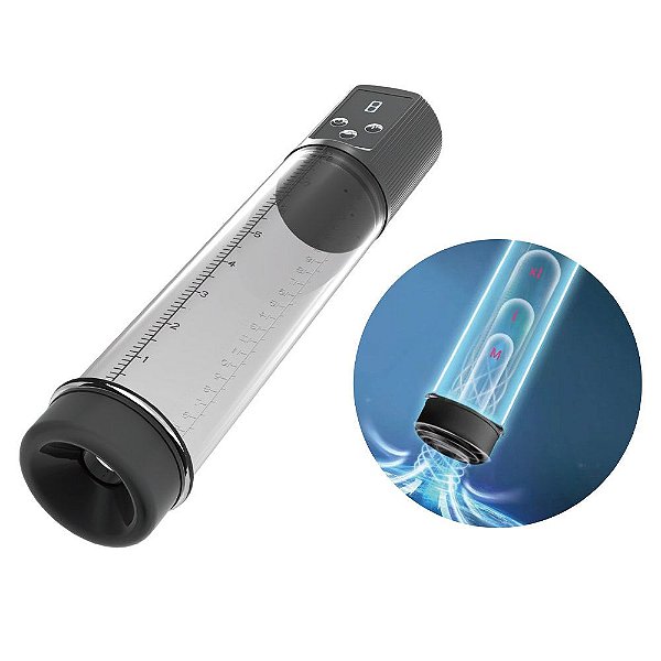 Bomba Peniana Automática: 3 Modos de Sucção e 6 Velocidades - Stellan