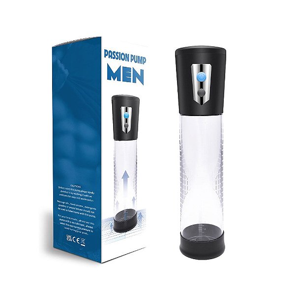 Bomba Peniana Automática: 3 Níveis de Sucção - Passion Pump