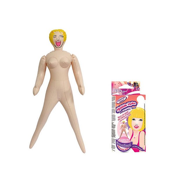 Mini Boneca Inflável Realista com 2 Canais - Pocket Doll