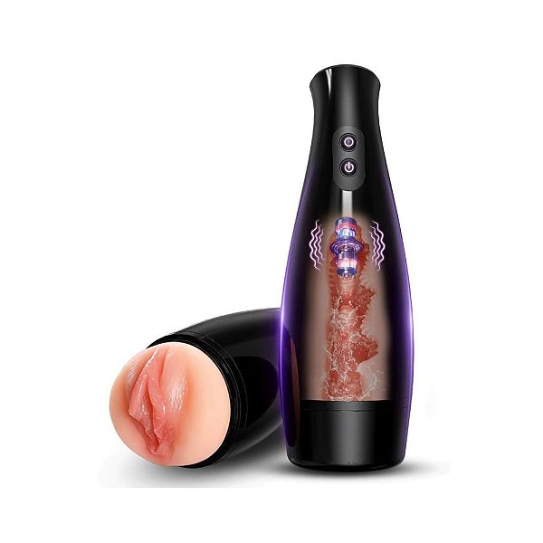 Masturbador Lanterna Soren – 10 Modos de Vibração Recarregável