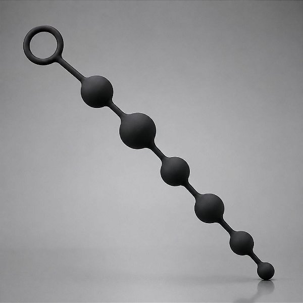 Bolinhas De Pompoarismo Em Silicone Cordão Com 6 Esferas Progressivas