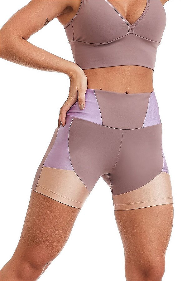 Short Fitness nz Inspire Lilás