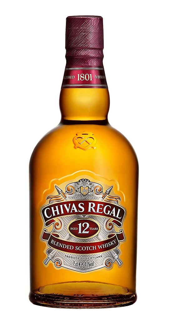 Whisky Chivas Regal 12 Anos - 750ml