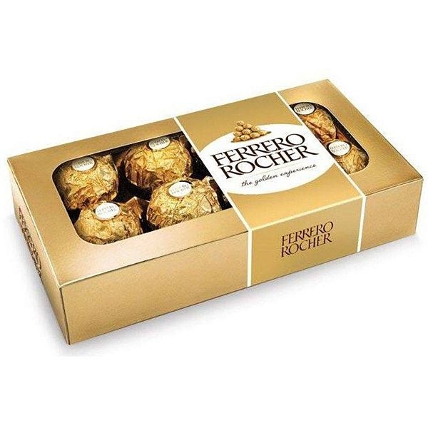 Bombom Ferrero Rocher C/8 Unidades