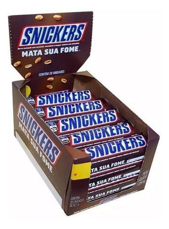 chocolate Snikers - 20 Unidades 45g