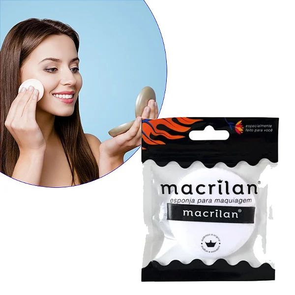 Esponja p/ pó - Macrilan