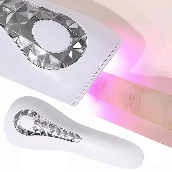 Mini Cabine Led Uv Portátil para Secagem de Unhas de Gel