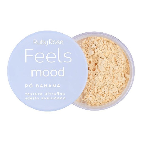 Pó Banana textura ultrafina Mood - Ruby Rose