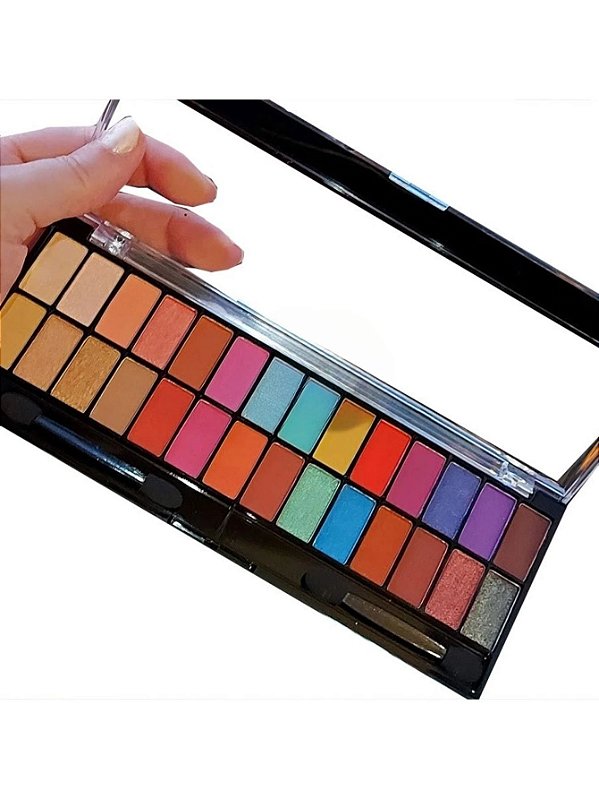Paleta de sombras 28 cores - Belle Angel
