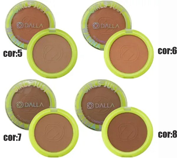 Pó Compacto Vegano Girls Just Wanna Have Fun - Dalla Makeup