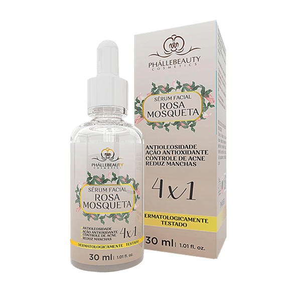Sérum Facial Rosa Mosqueta 4x1 - Phállebeauty