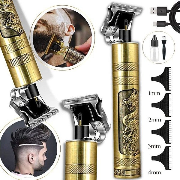 Máquina Dragão de Cortar Cabelo/Barba - Importado