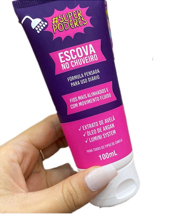 Progressiva De Chuveiro Liso Instantâneo 100ml - Super Poderes