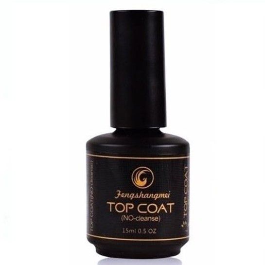 Top Coat Pretinho do Poder 15ml - Fengshangmei