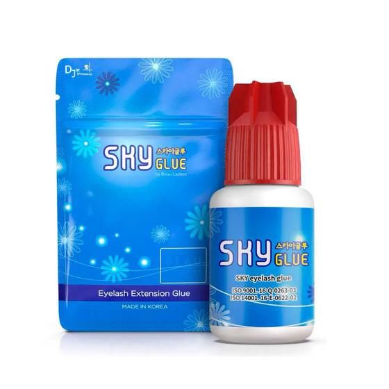 Cola Cilios Fio A Fio Extensão Cílios Sky Glue 5Gr Vermelha