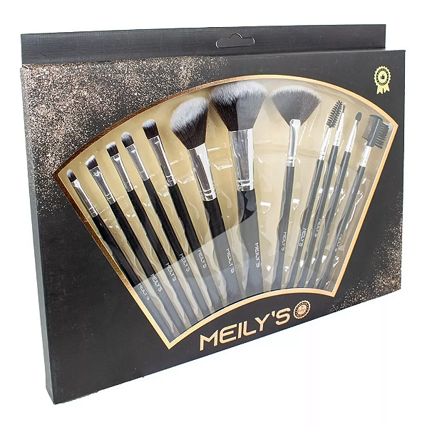Kit Pinceis com 12 und - Meily´s