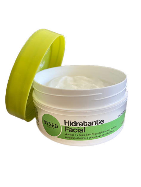 Hidratante Facial Vitamina C com Ácido Hialurônico - Iluminação e Hidratação | Byssed