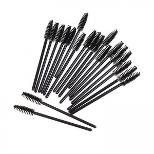 Kit 50 Escovinhas Com Glitter Descartáveis P/ Extensão de Cílios e Sobrancelhas