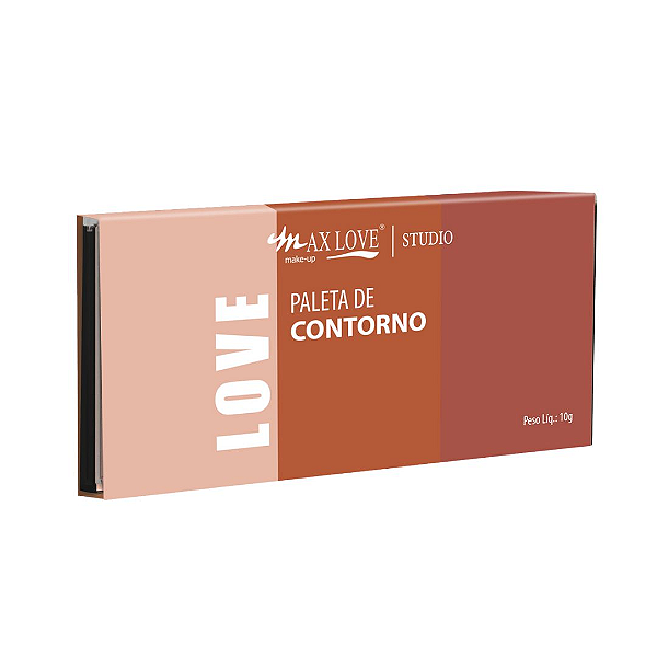 Paleta de Contorno 3 Cores - Max Love