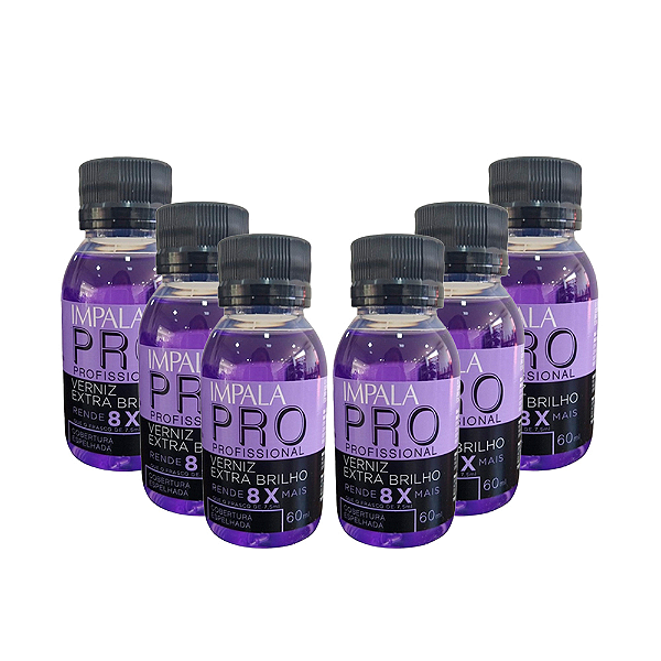 Verniz Extra Brilho Impala Pro 60 ml