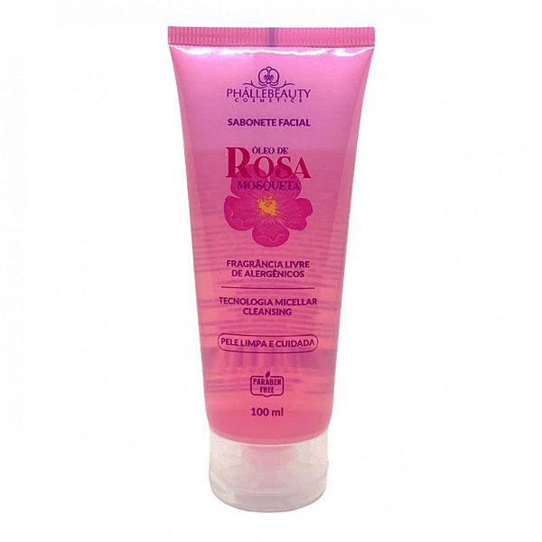 SABONETE FACIAL OLÉO DE ROSA MOSQUETA - PHALLEBEAUTY