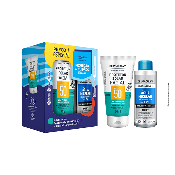 Kit Protetor Solar-Dermacream