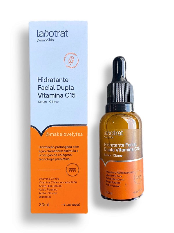 Hidratante Facial Dupla Vitamina C15 - Labotrat