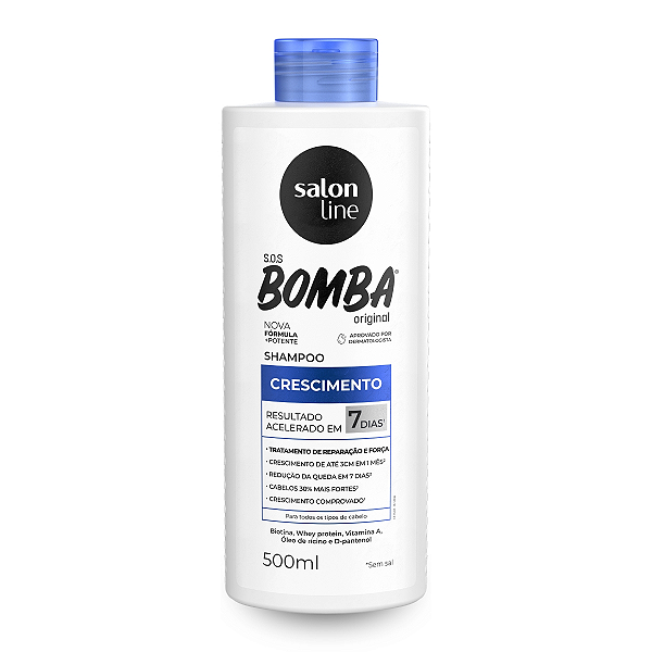Shampoo S.O.S Bomba Crescimento-Salonline