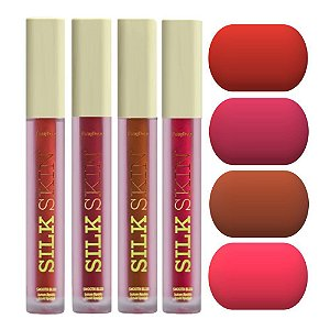 Batom Líquido Smooth Blur Silk Skin - Ruby Rose