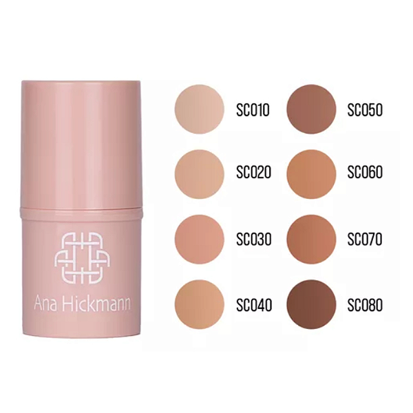Corretivo em Bastão Vegano Ana Hickmann - Stick Concealer para Cobertura Perfeita